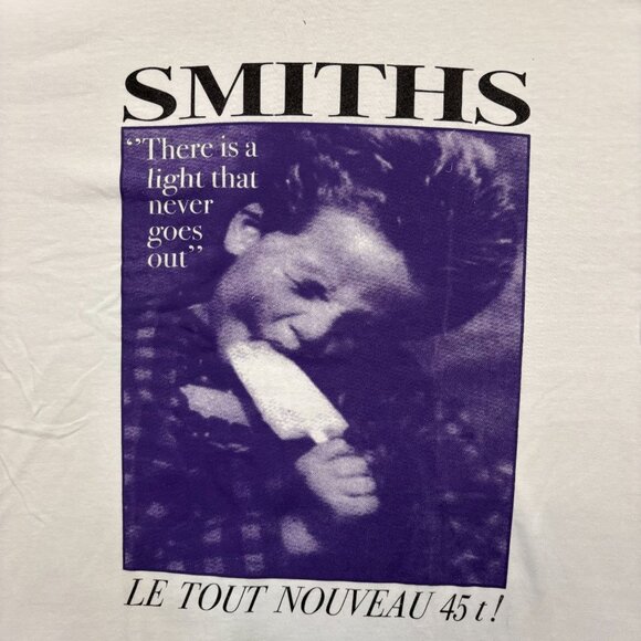 The Smiths There Is a Light That Never Goes Out Rock Band T-Shirt Extra Large - Picture 2 of 4